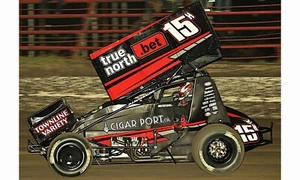 Sam Hafertepe JR #15H Hill's Racing Sprint Car 2024 scala 1:18 - Foto 1 di 2