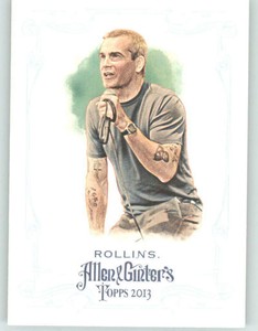 2013 Allen and Ginter #348 Henry Rollins NM-MT (SP - Short Print) 