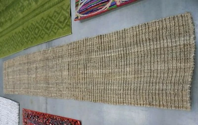 NATURAL 2'-6" X 12' Loose Threads Rug, Reduced Price 1172599809 NF447A-212 - Image 1 of 4