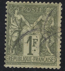 DIV-02-6-2: Joli Sage 1Fr bronze N\B n°72 - Bild 1 von 1