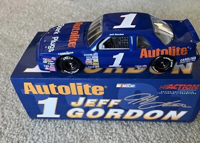 Ford Thunderbird 1989 Jeff Gordon Autolite carrera en 1991 1/24 acción 2002 #1 Foto 1 de 4
