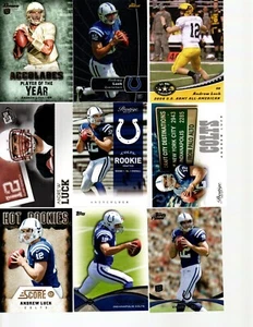 Andrew Luck Sammlung 644 Karten, 252 verschiedene Karten hoher Beckett Wert 977 $ - Bild 1 von 6