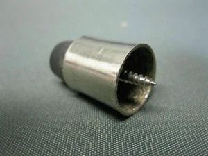 Brass Spare part spareSolid  rubber replacement tip for walking stick Cane Style - Picture 1 of 5