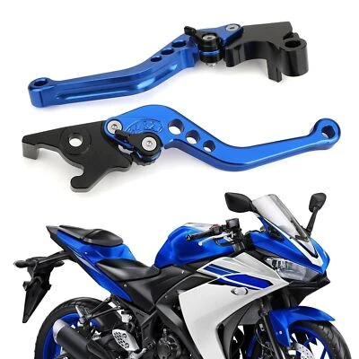Brake Clutch Levers For YAMAHA YZF R3 R25 MT 25 2015-2017 Blue T9 - Image 1 of 4
