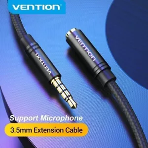 3.5mm Jack Plug Headphone Extension Cable AUX Audio Lead Stereo Male to Female - Picture 1 of 13