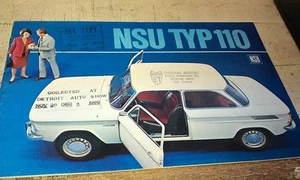 1966 NSU TYP 110 American Market  Sales Brochure - Picture 1 of 5