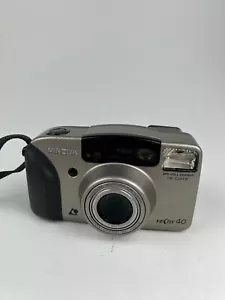 Minolta Vectis 40 Point And Shoot Camera Vintage 1997 30mm-120mm Zoom w/ Manual - Picture 1 of 4