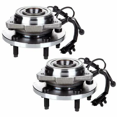 Conjunto de buje de cojinete de rueda delantera para Jeep Wrangler 2007 2008-2013 5 tacos Foto 1 de 4