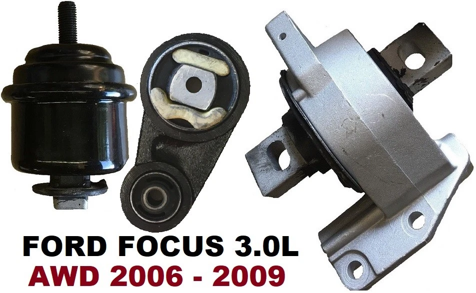 Juego de 3 soportes de motor para motor 3,0 L AWD 06-09 Ford Fusion A/T M/T montaje de transmisión Foto 1 de 1