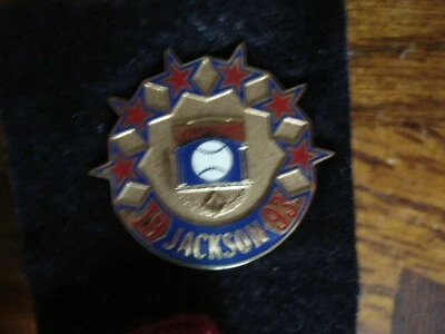 1993 Hall of Fame Press Pin induction Balfor #278 Reggie Jackson - Image 1 of 3