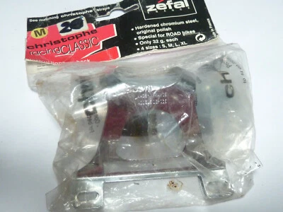 ZEFAL Vintage NOS Christophe Mini Toe Clips New! France - Image 1 of 4