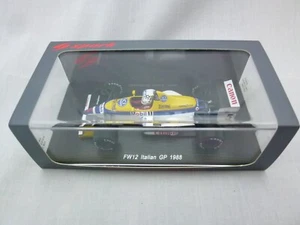 Spark 1:43 F1 Williams FW12 #5 Jean-Louis Schlesser Italian GP 1988 S4029 - Picture 1 of 13