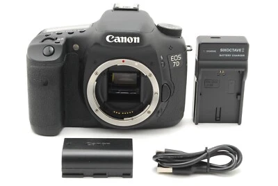 【MINT S/C6910】Canon EOS 7D 18.0 MP Digital SLR Camera Black Body - Image 1 of 4