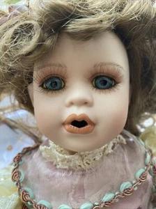 Katherine’s Collection Hailey Fairy Puppe Wayne M. Kleski Flügel 11” Porzellan - Bild 1 von 16