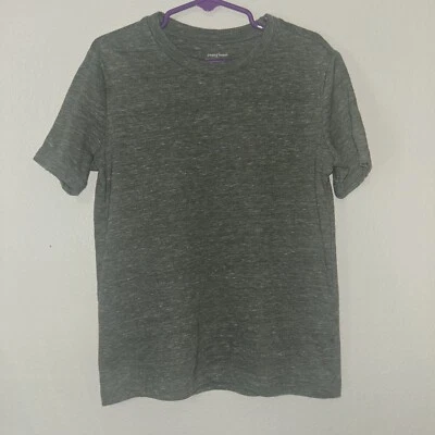 Jumping Beans Essentials Tee Heathered Green Boys Size 6 - Image 1 of 4