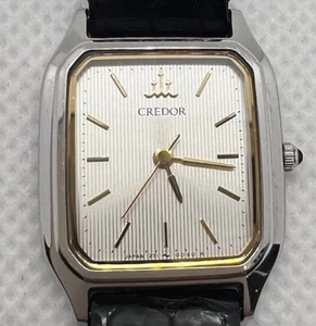 Seiko Credor Ladies Watch – Square Case – 20mm – Good Condition - Genuine Strap - Picture 1 of 10