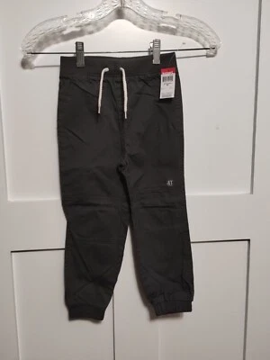 Calça jogger Wonder Kids masculina tamanho 4T cinza vintage Kmart - Imagem 1 de 4
