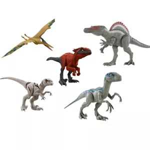 Jurassic World Collezione Hammond Dino Atrociraptor Modellino Modellino Uomo Giocattoli - Foto 1 di 17