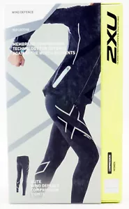 2XU Elite Wind Defence Compression Tights Women's XS Black Reflective - Picture 1 of 1