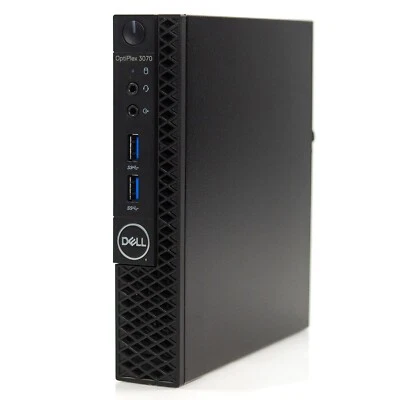 Dell Optiplex 3070 Micro Desktop Core i5-9500T WiFi 16GB 512GB SSD Win 11 Pro - Image 1 of 4