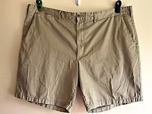 CLAIBORNE Mens Big & Tall Size 52 Khaki Beige Shorts - Picture 1 of 4