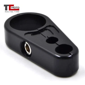 1PC 1" 25mm Handlebar Brake Clutch Cable Wire Clamp Clip For Motorcycle Aluminum - Imagen 1 de 5