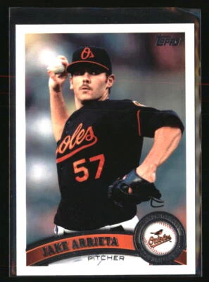 Jake Arrieta 2011 Topps #393 BASEBALL Card - Image 1 of 2