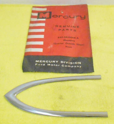 Autopista de peaje Mercury Monterey 1957 1958 Montclair nuevo cuarto de lote moldeado delantero superior Foto 1 de 4