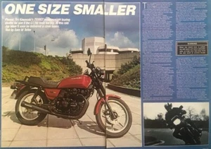 KAWASAKI Z550GT - ORIGINAL 1983 ROAD TEST COVERING 3 PAGES - Picture 1 of 3