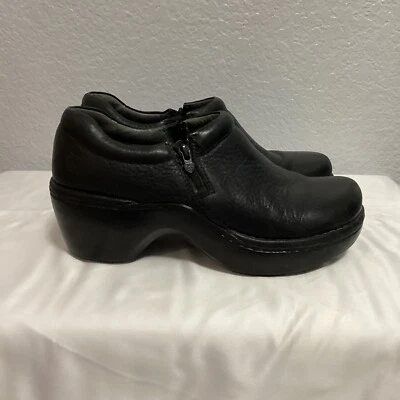 Ariat Malibu Clog Women Size 7 B Black Side Zip Bootie Style 21152 Western - Image 1 of 4