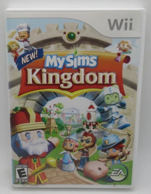 MYSIMS KINGDOM GAME FOR NINTENDO Wii, GAME DISC, CASE, MANUAL, EA GAMES - Image 1 of 3