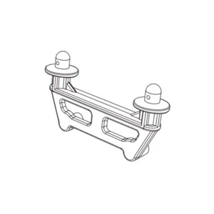 Camión de radiocontrol HYPER GO 1/16 H16BM accesorios originales piezas 16281B carrocería delantera pilar - Imagen 1 de 1