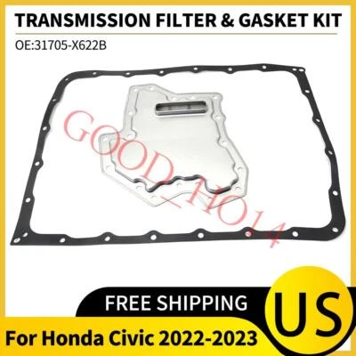 Transmission Oil Filter Pan Gasket Set For Nissan 370Z Infiniti M56 M37 M35 FX35 - Image 1 of 4