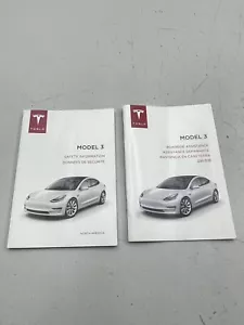 TESLA MODEL 3 OWNER OWNERS OPERATOR MANUAL USER GUIDE BOOKS OEM 2019 - Picture 1 of 5