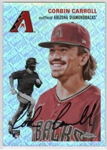 CORBIN CARROLL 2023 TOPPS CHROME PLATINUM REFRACTOR RC 433/499 DIAMONDBACKS - Bild 1 von 2