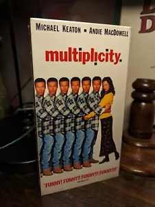 Multiplicity (1996) NEW/SEALED VHS Tape (PG-13) Michael Keaton/Andie MacDowell - Picture 1 of 4