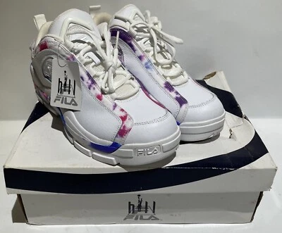 Fila Grant Hill 2 Low Tie Dye Size 10 Mens Shoes (Damaged Box) - Image 1 of 4