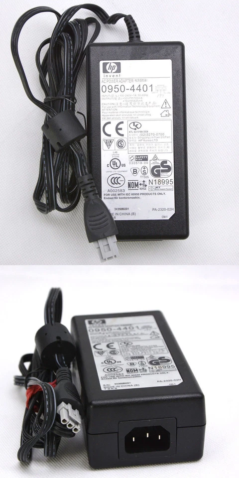 HP Power Supply 32/16V For Photosmart 7265 7600 Deskjet 5655 3PIN 0950-4401 N37 - Image 1 of 1
