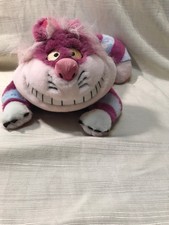 Disney Authentic Alice Wonderland Cheshire Cat Plush Doll Figure 16” At32L81