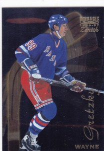 Wayne Gretzky 1996-97 Pinnacle Zenith #13 Los Angeles Kings New York Rangers
