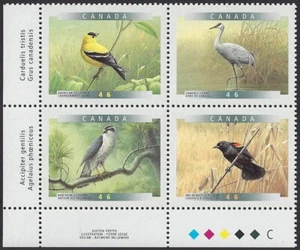 Canadá # 1773a LLpb "BIRDS OF CANADA" Nuevo 1999 Original Goma - Imagen 1 de 2