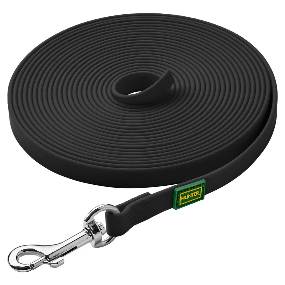 Hunter Suchleine Convenience schwarz, langlebig, für Hundesport & Jagd - Bild 1 von 4