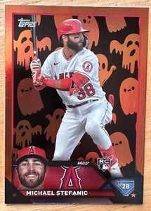 2023 Topps Update Series - Michael Stefanic RC Ghost Foil #US124 – Ultra Rare!