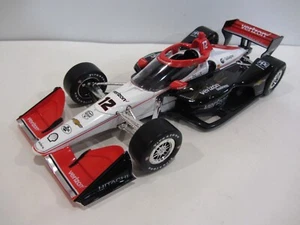 2024 WILL POWER firmato INDIANAPOLIS 500 GREENLIGHT 1:18 PRESSOFUSO INDY CAR PENSKE - Foto 1 di 12
