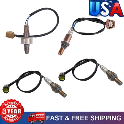 4pcs Upstream+Down Oxygen Sensors For Nissan 2011 Quest 3.5L & Murano 3.5L  Foto 1 de 4