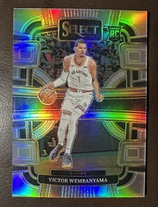 2023-24 Panini Select - Concourse Victor Wembanyama #87 Silver Prizm (RC) - Picture 1 of 2