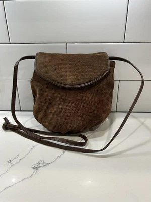 Bolso Bandolera Bottega Veneta Gamuza Vintage Forrado en Cuero 8x8x3 Foto 1 de 4