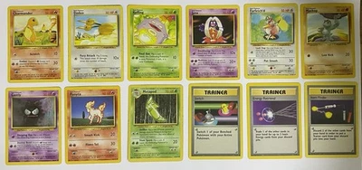 Pokémon TCG Base Set Bundle 12 Cards - Image 1 of 3