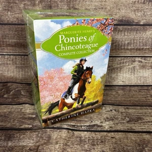 NEW Ponies of Chincoteague Series Box Set 1-8 Marguerite Henry Paperback Sealed - Picture 1 of 6