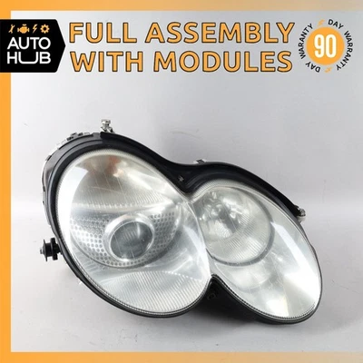 03-08 Lámpara Faro Lateral Pasajero Derecho Mercedes R230 SL500 SL55 Bi Xenón OEM Foto 1 de 4